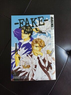 FAKE Vol. 1 Manga Comic by Sanami Matoh- Blue White Cover